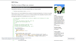 Desktop Screenshot of mtjhax.wordpress.com