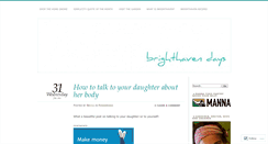 Desktop Screenshot of brighthaven.wordpress.com