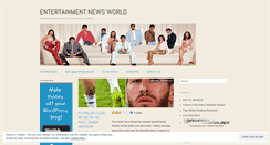 Desktop Screenshot of entertainmentworlds.wordpress.com