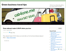 Tablet Screenshot of cab4one.wordpress.com