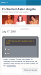 Mobile Screenshot of enchantedasianangels.wordpress.com