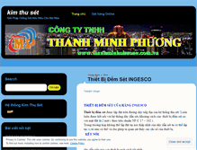 Tablet Screenshot of kimthuset.wordpress.com