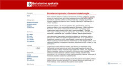 Desktop Screenshot of buhalterineapskaita2.wordpress.com