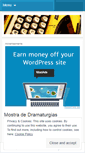 Mobile Screenshot of dramaturgiaufop.wordpress.com