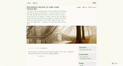 Desktop Screenshot of alonesoul.wordpress.com