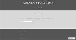 Desktop Screenshot of adentai.wordpress.com