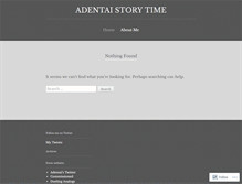 Tablet Screenshot of adentai.wordpress.com