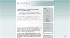 Desktop Screenshot of daniellehood.wordpress.com