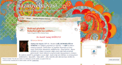 Desktop Screenshot of nazmiyehalvasi.wordpress.com