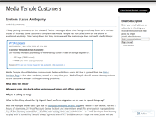 Tablet Screenshot of mtcustomers.wordpress.com