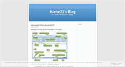Desktop Screenshot of miche22.wordpress.com