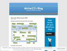 Tablet Screenshot of miche22.wordpress.com