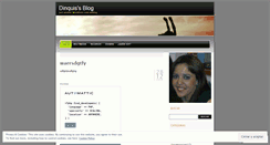 Desktop Screenshot of dinqui.wordpress.com