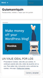 Mobile Screenshot of guiamanriquin.wordpress.com