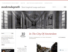 Tablet Screenshot of moderndayruth.wordpress.com
