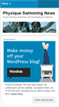 Mobile Screenshot of physiqueswimming.wordpress.com
