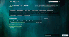Desktop Screenshot of anunciosescorts.wordpress.com
