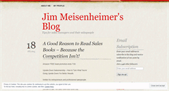 Desktop Screenshot of jimmeisenheimer.wordpress.com