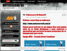 Tablet Screenshot of motosserrav8.wordpress.com