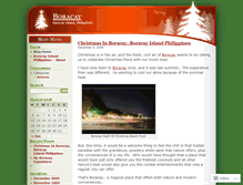 Tablet Screenshot of boracayph.wordpress.com