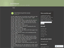 Tablet Screenshot of deight.wordpress.com