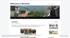 Desktop Screenshot of mzreisen.wordpress.com