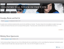 Tablet Screenshot of countrygalstuckinthecity.wordpress.com