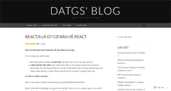 Desktop Screenshot of datgs.wordpress.com