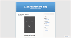 Desktop Screenshot of 3223westheimer.wordpress.com