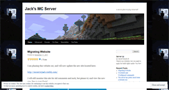 Desktop Screenshot of mcserverjack.wordpress.com