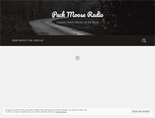 Tablet Screenshot of packmooseradio.wordpress.com