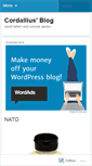Mobile Screenshot of cordallius.wordpress.com