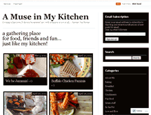 Tablet Screenshot of akitchenmuse.wordpress.com