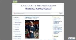 Desktop Screenshot of capcityspeakers.wordpress.com