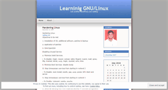 Desktop Screenshot of linuxramesh.wordpress.com