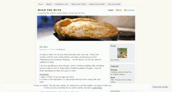 Desktop Screenshot of holdthebuns.wordpress.com