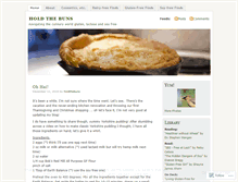 Tablet Screenshot of holdthebuns.wordpress.com