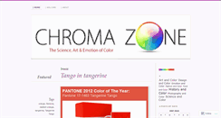 Desktop Screenshot of chromazone7.wordpress.com