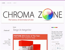 Tablet Screenshot of chromazone7.wordpress.com