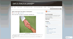 Desktop Screenshot of angelsforhope.wordpress.com