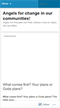 Mobile Screenshot of angelsforhope.wordpress.com