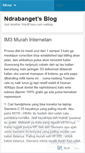 Mobile Screenshot of ndrabanget.wordpress.com