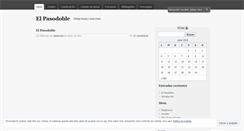 Desktop Screenshot of elpasodoble.wordpress.com