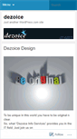 Mobile Screenshot of dezoice.wordpress.com