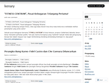 Tablet Screenshot of kenary.wordpress.com