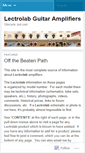 Mobile Screenshot of lectrolab.wordpress.com