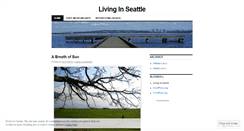 Desktop Screenshot of livinginseattle.wordpress.com