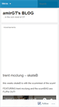 Mobile Screenshot of amirgt.wordpress.com