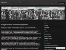 Tablet Screenshot of czescjacek.wordpress.com