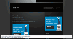 Desktop Screenshot of meganoag.wordpress.com